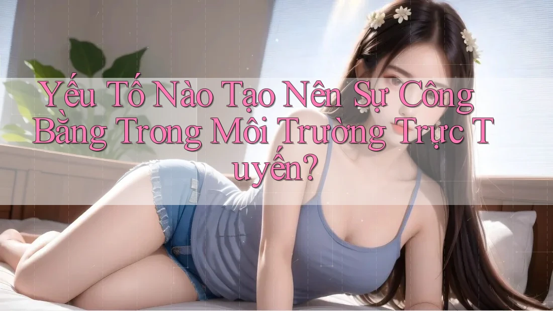 Yếu Tố Nào Tạo Nên Sự Công Bằng Trong Môi Trường Trực Tuyến? Yếu Tố Nào Tạo Nên Sự Công Bằng Trong Môi Trường Trực Tuyến?